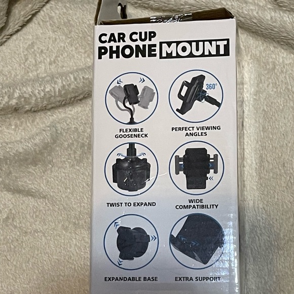 Car Cup Phone Mount 360 degree rotations - Picture 4 of 4